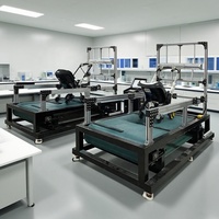 Testeur de conditions routières pour poussette de bébé, équipement de test de durabilité dynamique pour poussette de bébé, machine de test de route accidentée pour poussette de bébé