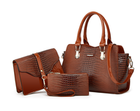 Pochette de cosmétiques portable à la mode pour femmes grande capacité fourre-tout rayé enveloppe soirée sac à bandoulière