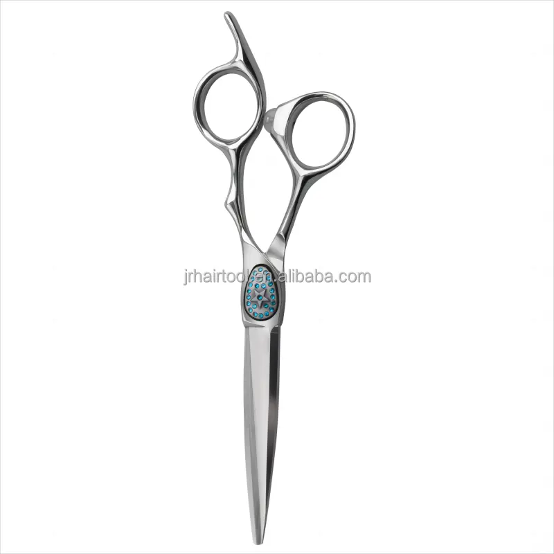 Professional Japan 440C Diamond Decoration Screw Barber Hair Dressing Cutting Scissors Hair Scissors