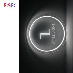 Plaques 3d Lettres Salon de beauté personnalisé Acrylique Signe Mur Porte-panneau Pour Logo d’entreprise - Product Image 5