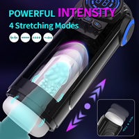 Godet masturbateur automatique pour hommes, 10 modes de vibration, silencieux, réaliste, en TPE, avec fonction de chauffage et d'aspiration, jouets sexuels OEM pour hommes