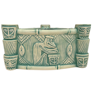 Hình dạng tùy chỉnh gốm núi lửa Tiki bát giá rẻ Vòng Tiki đấm uống bát - Product Image 2