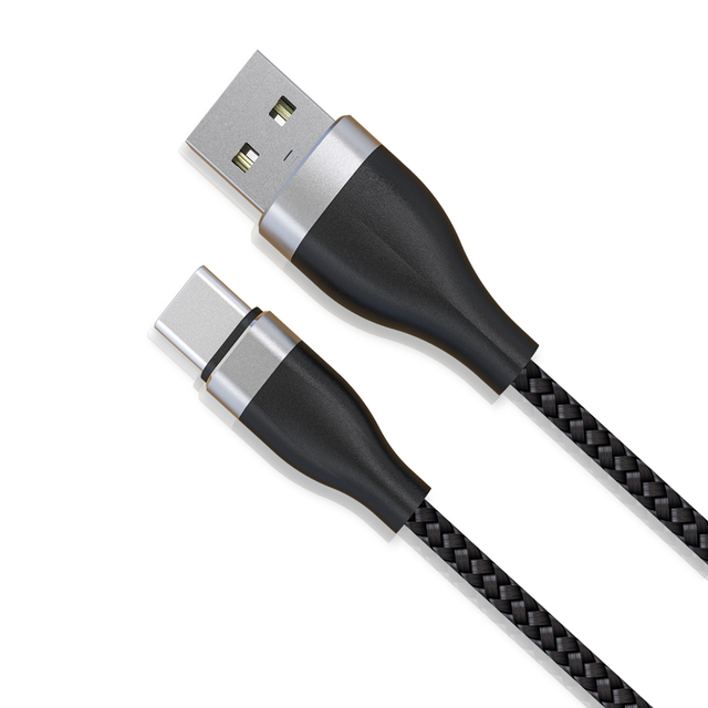 3A USB a to C Cable Fast Charging Nylon Braided Aluminum Shell Pure Copper 480Mbps for Huawei Samsung Xiaomi OPPO Android