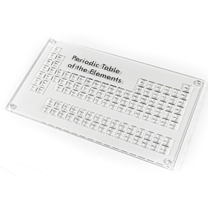 Bảng tuần hoàn Acrylic hiển thị bảng nguyên tố hóa học Acrylic cho khối nguyên tố 10mm - Product Image 1