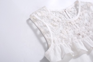 Nuovi set di abbigliamento per bambina OEM set di abbigliamento Boutique estivo Top senza maniche e pantaloncini a righe per ragazze di 3-10 anni - Product Image 6