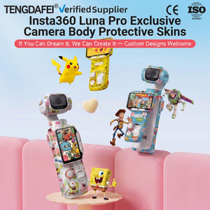 ชุดสติกเกอร์ป้องกันกล้องแบบไดคัทสำหรับ Insta360 Luna Pro ป้องกันได้อย่างแม่นยำ ครอบคลุมทั้งตัวกล้อง - Product Image 1