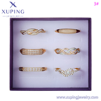 Bracelet Bangle-622 XUPING Jewelry, élégant, soldes, prix spécial, bracelet en boîte, plaqué or, plaqué rhodium, bijoux de luxe pour les mains