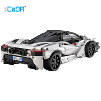 CADA C51305 MOC 1:14 Voiture de course 720S Hypercar Modèle de blocs de construction Jouets Véhicule super sportif Briques Jouets Cadeaux pour adulte garçon