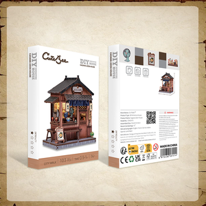 CuteBee ของใหม่มาแรง CWGA115 บ้านจิ๋ว 3 มิติ สไตล์ญี่ปุ่น DIY ตกแต่งบ้าน ของขวัญ บ้านตุ๊กตาจิ๋ว - Product Image 4