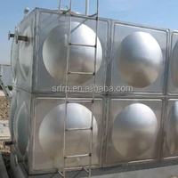 Réservoir d'eau en acier inoxydable de haute qualité 1000-50000L Réservoirs d'eau galvanisés Réservoir d'eau assemblé