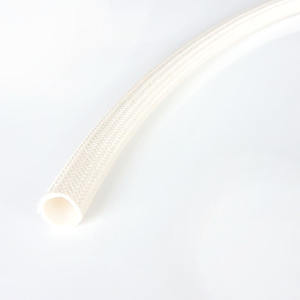 שרוול סיליקון פיברגלס עמיד בטמפרטורה גבוהה מעכב בעירה שרוול סיליקון פיברגלס - Product Image 4