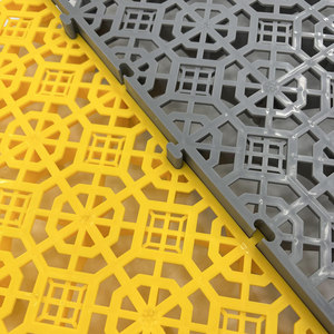 Dalles de sol modulaires en <span class=keywords><strong>caoutchouc</strong></span> pour lavage de voitures, tapis de sol en PVC de haute qualité, dalles de sol en plastique à emboîtement, dalles de sol de <span class=keywords><strong>garage</strong></span> - Product Image 6