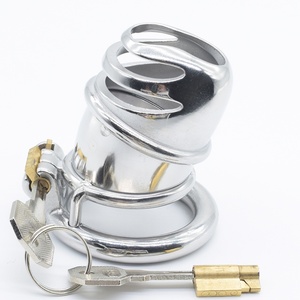 Jaula para Pene Pequeña FRRK de Acero Inoxidable, Tubo Metálico para Pene, Juguetes Sexuales para Masturbación Masculina, Funda para Pene Grande Injo para Hombres - Product Image 4