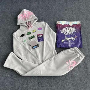 Ropa de moda juvenil para mujer y hombre: Sudaderas con capucha, tops, pantalones, chaquetas de algodón para jogging, abrigos de streetwear estilo británico, de corte holgado y con letras. - Product Image 1