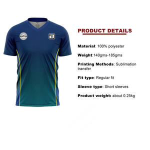 T-Shirt da Uomo Economica con Consegna Rapida, Nuovo Design Casual con Spalle Cadenti, Bianca Verde Blu, Vestibilità Regolare - Product Image 3