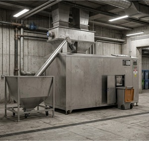 Équipement de recyclage des déchets alimentaires hautement pratique pour les restaurants, machine de digestion industrielle à haut volume - Product Image 4