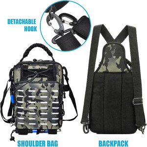 Échantillon gratuit Sac à dos imperméable 900D Sac à dos de randonnée tactique pour la randonnée, le camping, la pêche, la chasse - Product Image 6