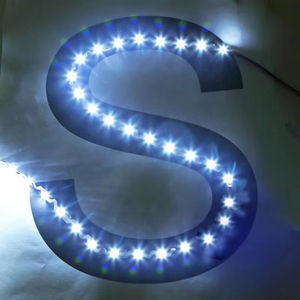 Striscia LED a Forma di <span class=keywords><strong>S</strong></span> 5m 12V 24V Nastro LED Flessibile 5050 RGB Bianco Caldo Bianco 60LED/m per Lettere Luminose Tipo <span class=keywords><strong>S</strong></span> <span class=keywords><strong>PCB</strong></span> 8mm - Product Image 5