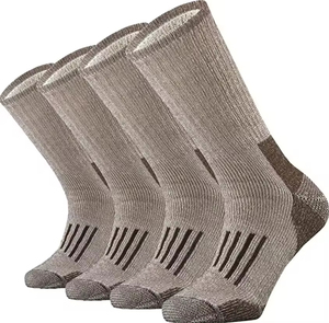 OEM Custom Wool <b>Socks</b> Merino Wool Winter Thick Cushioned Warm Thermal Men Women Outdoor Hiking Crew <b>Socks</b> - Product Image 2