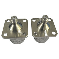 Adaptador Coaxial N/SMA-JKF de Fábrica, Adaptador de Conector de Brida SMA Hembra a N Macho