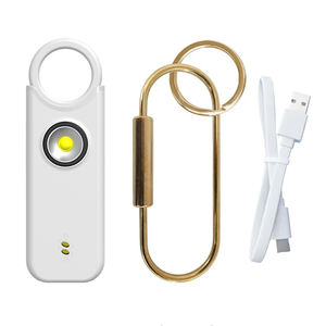 Alarma Personal de Defensa Recargable por USB, Llavero de Seguridad, Regalo para Amantes de la Seguridad Personal, Alarma con Sensor de Vibración - Product Image 1