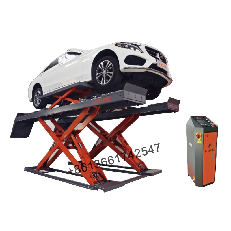 LX40 4.0T ultra-thin four-wheel positioning scissor lift The lifting machine Car repair equipment