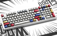 Clavier mécanique sans fil AULA F99 - Rétroéclairage RVB, Hot-Swap, trois modes, USB Type-C, plastique ergonomique pour ordinateur de bureau, nouveau jeu