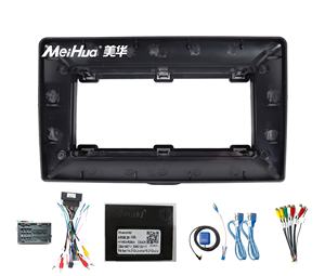 Meihua 9 pollici Radio Fascia per 2013 + <span class=keywords><strong>ALFA</strong></span> <span class=keywords><strong>ROMEO</strong></span> <span class=keywords><strong>GIULIETTA</strong></span> auto lettore DVD con cavo 16pin cablaggio Android cablaggio - Product Image 2