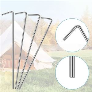 Alloy Steel <b>Tent</b> Stakes From Zhejiang for Camping and Gardening <b>Canopies</b>-Secure Outdoor Christmas & Holiday Decorations - Product Image 2