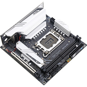 H810ITX-B ITX15 เมนบอร์ดเดสก์ท็อป LGA1851 DDR5 ดับเบิ้ลแชนเนลหน่วยความจำ DDR5 ใหม่รองรับการถ่ายโอนข้อมูลความเร็วสูงเพื่อประสิทธิภาพสูงสุด - Product Image 2