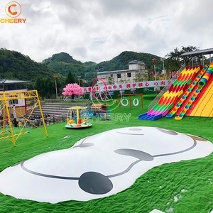 Parc d'attractions Panda Paradise, jeux, trampoline gonflable, dôme gonflable, nuages sauteurs, château gonflable - Product Image 4