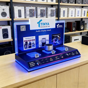 Support d'affichage lumineux LED TINYA en acrylique <span class=keywords><strong>pour</strong></span> enceinte Bluetooth, enregistreur, sans fil, <span class=keywords><strong>pour</strong></span> maison, voiture, extérieur, présentoir audio musical <span class=keywords><strong>pour</strong></span> magasin - Product Image 2