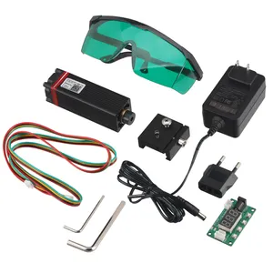 2020 apagado NEJE 20W 450nm módulo láser cabeza kits DIY con TTL/modulación PWM para la máquina de corte por láser ¡máquina de grabado láser