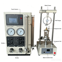 Appareil triaxial entièrement automatique de type traction (3T toutes fonctions) – Appareil triaxial pour sols – Équipement d'essai des sols