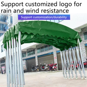 Tente pliante imperméable à armature en acier robuste pour extérieur, idéale pour les terrains de basketball et les activités sportives - Product Image 4