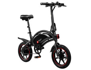 <span class=keywords><strong>DYU</strong></span> D3F Mini vélo électrique hybride 14 pouces avec batterie au lithium intégrée en stock en entrepôt avec cadre en acier - Product Image 2