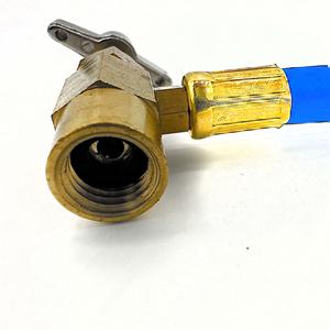 Tuyau de charge de soupape de sécurité pour R12 <span class=keywords><strong>R134</strong></span> R410 R32 pour jauge de collecteur de gaz réfrigérant Fréon Compatible - Product Image 6