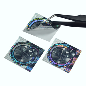 Biểu tượng tùy chỉnh chống hàng giả Sticker Holographic phim ID an ninh 3D Overlay Hologram Nhãn dán nhãn - Product Image 2