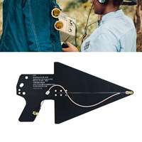 Antenne log-périodique passive HTOOL HT6 avec carte PCB noire, 600 MHz~10 GHz, gain 6 dBi, VSWR <2.2, certifiée EMC, réception/transmission
