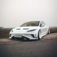 Kit Carrosserie Style Yk Rbot pour Tesla Model 3 2023+ – Spoiler, Capot, Pare-chocs Avant et Arrière, Jupes Latérales – Nouvelle Amélioration, Vente Flash, Qualité Supérieure