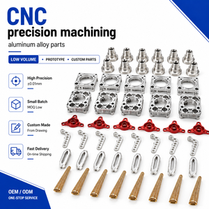 Services de fraisage CNC sur mesure en alliage d'aluminium et acier inoxydable pour composants de machines - Product Image 1