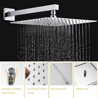 Robinet de douche en laiton polonais à double fonction de Style classique finition chromée ensemble de mitigeur de douche de bain pulvérisateur de douche de pluie unique en céramique