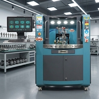 Máquina automática de prueba de inyectores diésel, banco de pruebas de inyectores Common Rail con función de prueba de inyectores HEUI CR518-PRO