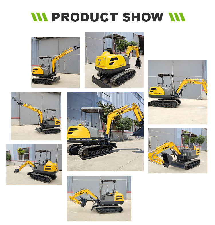 chinese cheap new diesel small digger mini excavator ce certification small excavator