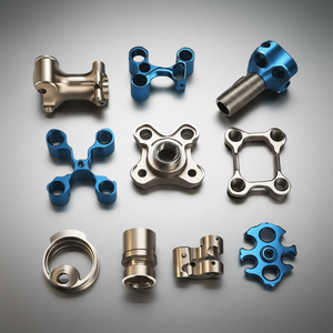 Service d'usinage CNC personnalisé OEM pour pièces automobiles, acier inoxydable, aluminium, laiton, perçage fraisage CNC - Product Image 1