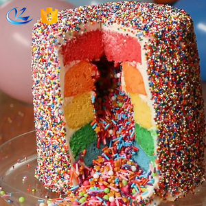 Vente en gros de 10 couleurs de paillettes nacrées solides pour Jimmies, sucre en paillettes pour la décoration de pâtisserie, ingrédients et utilisation pour les gâteaux - Product Image 3