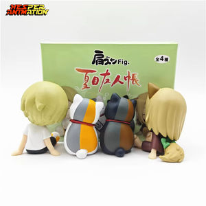 HESPER 4PCS 4CM Mystery Natsume <span class=keywords><strong>Yuujinchou</strong></span> Figura de Anime de PVC Caja Sorpresa Muñeca Natsume's Book of Friends Estatua de Plástico Caja Ciega - Product Image 3
