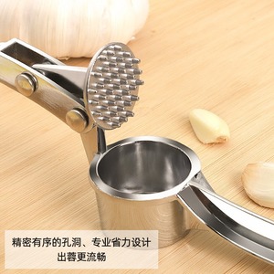 Prensa de ajo de aleación de zinc, picadora manual de ajo, herramienta de cocina para cocinar - Product Image 4
