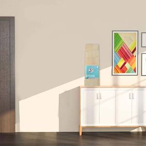 Présentoir de brochures en bois à 4 niveaux Porte-prospectus de 4 pouces Porte-documents Porte-cartes postales Présentoir - Product Image 5