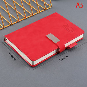 Promate-Cuaderno de papelería japonesa para adolescentes, Cuaderno Rojo con línea de cuadrícula A5, venta al por mayor - Product Image 2